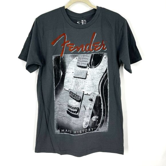 Fender Guitar Official Merch Fender Make History Graphic Tee Shirt Small NWOT - Picture 1 of 6